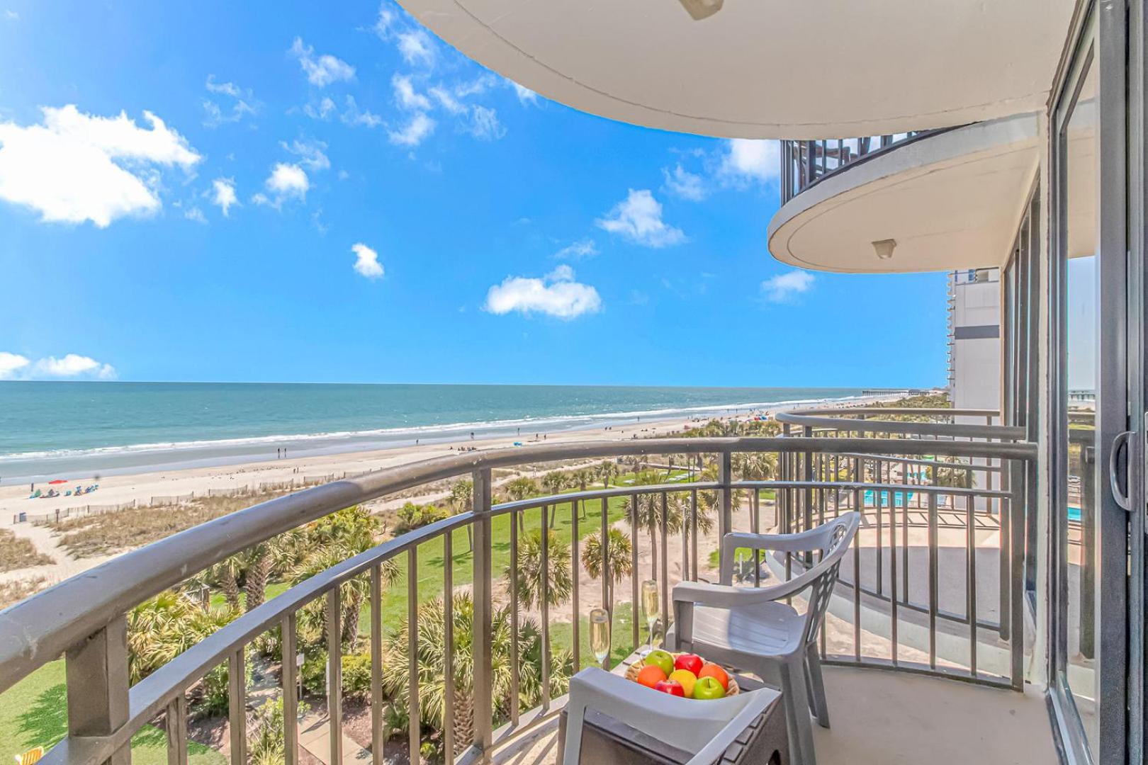5Th Floor Direct Oceanfront Double Suite Sleeps 6 Meridian Plaza 503 Myrtle Beach Exterior foto
