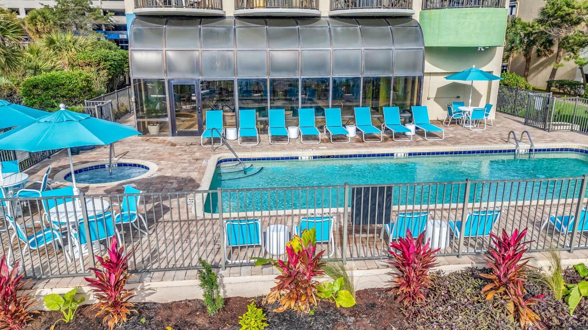 5Th Floor Direct Oceanfront Double Suite Sleeps 6 Meridian Plaza 503 Myrtle Beach Exterior foto