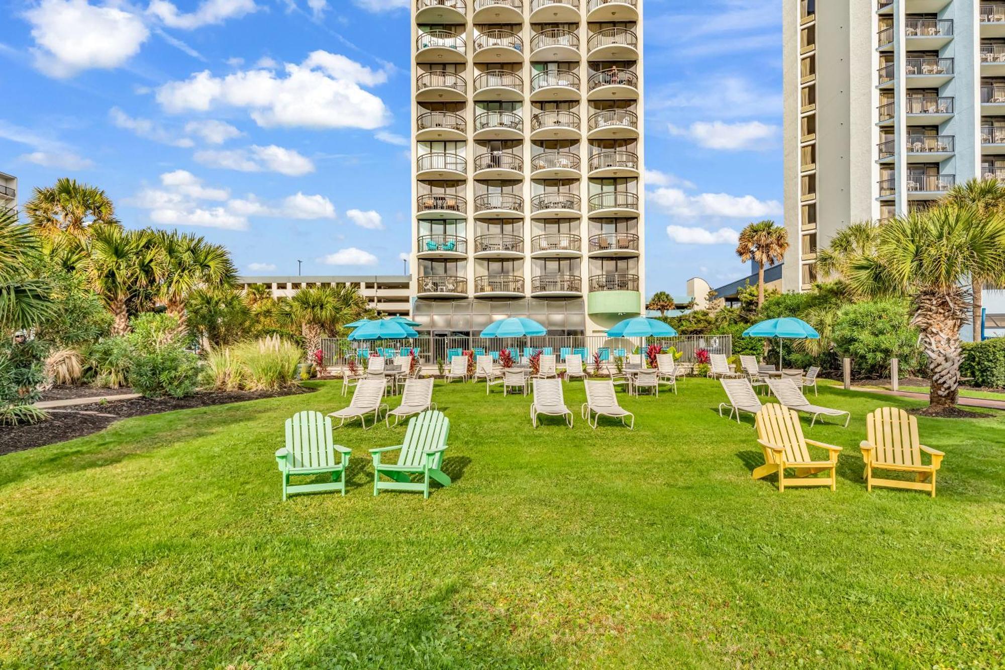 5Th Floor Direct Oceanfront Double Suite Sleeps 6 Meridian Plaza 503 Myrtle Beach Exterior foto
