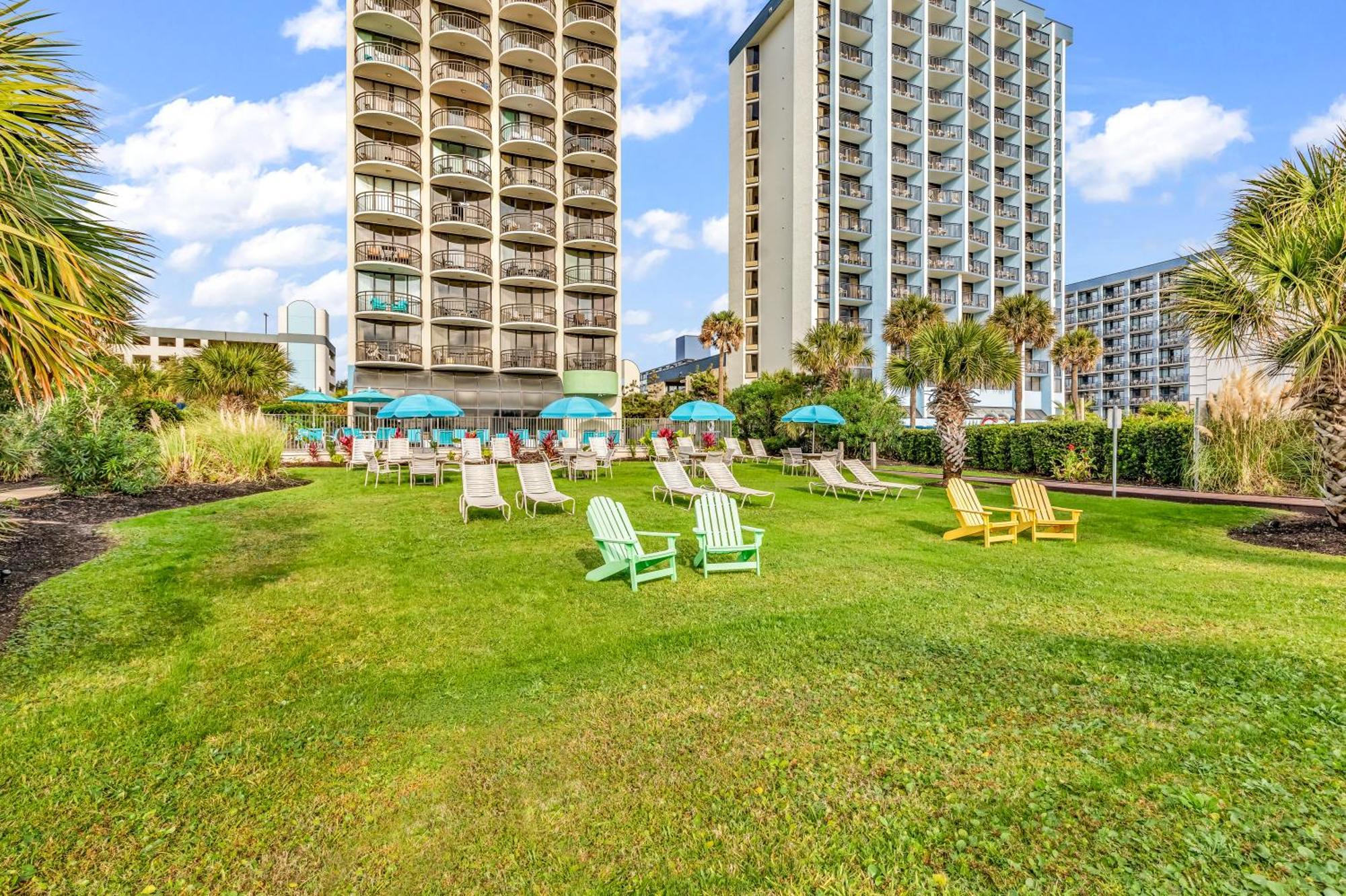 5Th Floor Direct Oceanfront Double Suite Sleeps 6 Meridian Plaza 503 Myrtle Beach Exterior foto