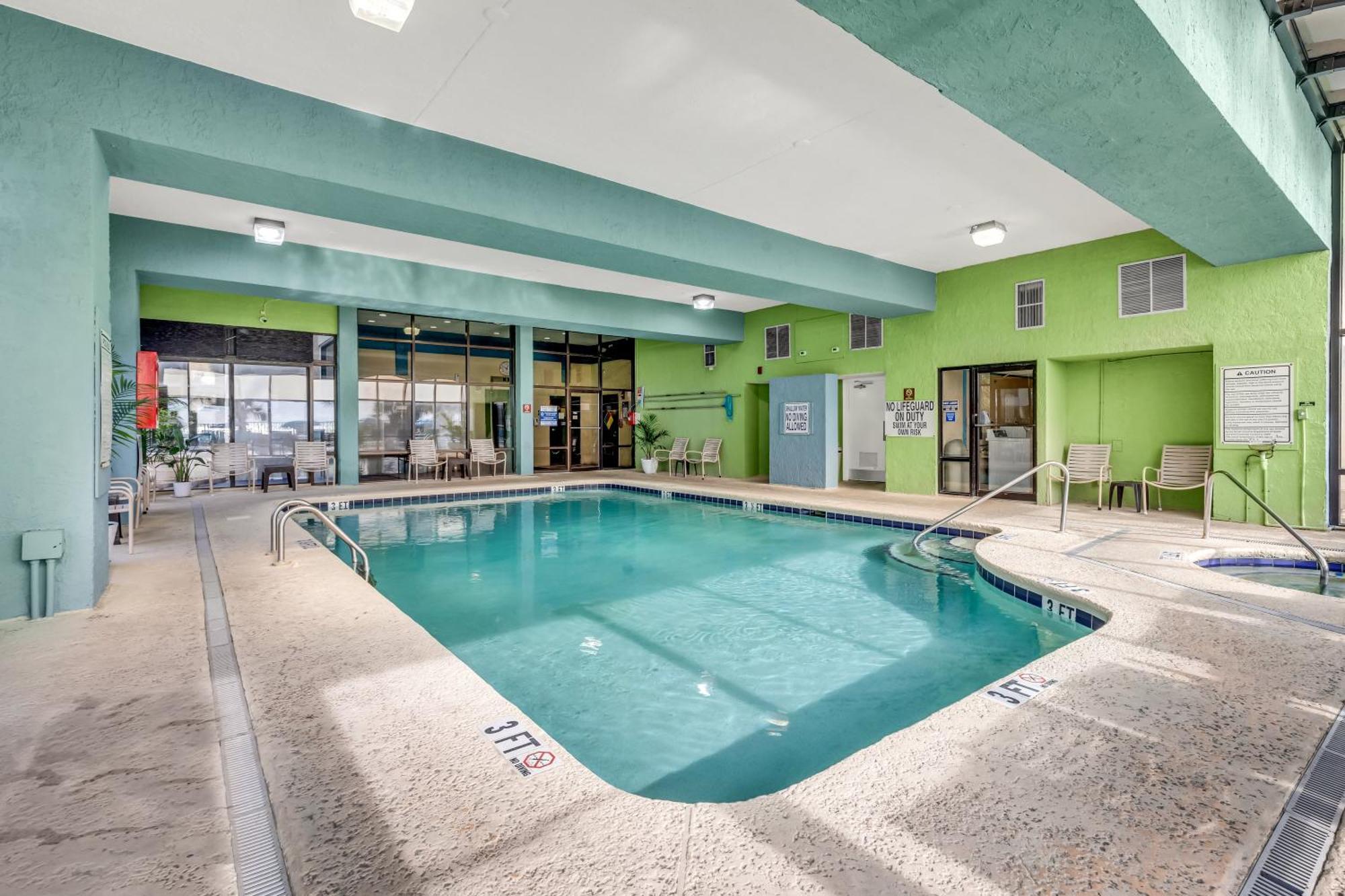 5Th Floor Direct Oceanfront Double Suite Sleeps 6 Meridian Plaza 503 Myrtle Beach Exterior foto